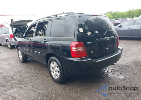 2003 Toyota Highlander Limited V6/V6 z USA, uszkodzony, nr VIN JTEGF21A330097890